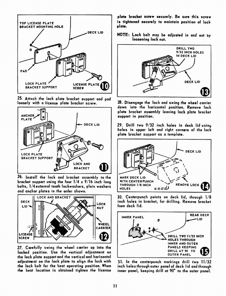 1955 Chevrolet Accessories Manual Page 83